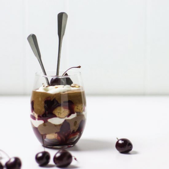 Chocolate Cherry Trifle