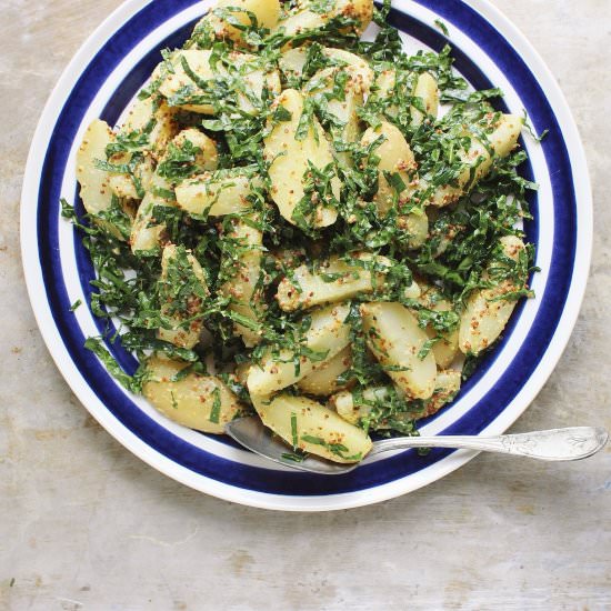 Potato + Massaged Kale Salad