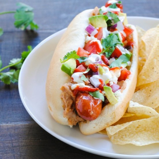 Bacon-Wrapped Sonoran Hot Dogs