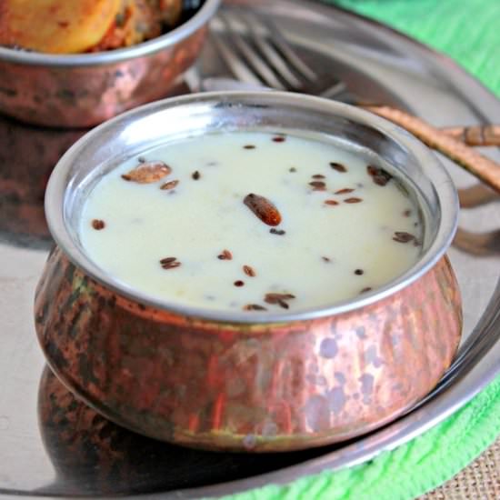 Kadhi, Flavored Yogurt Stew