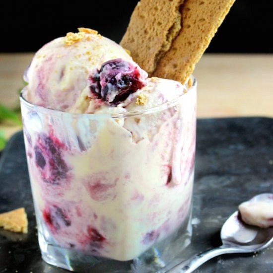 Cherry Cheesecake Ice Cream