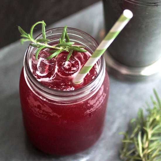 Blackberry Whiskey Lemonade