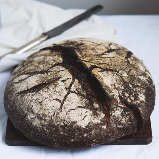 70% Rye Sourdough Bread