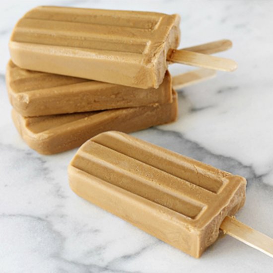 Caramel Macchiato Popsicles