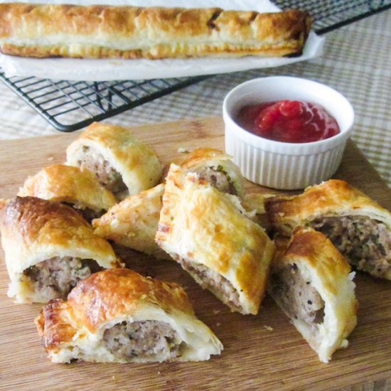 Homemade Sausage Rolls