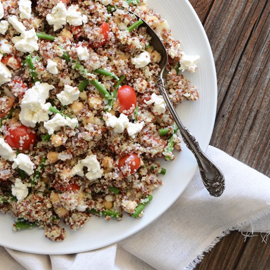 Two-Grain Vegetable Salad