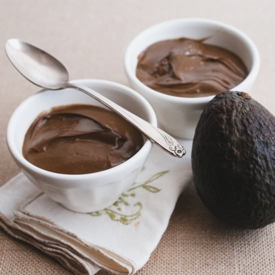 Carob Avocado Mousse