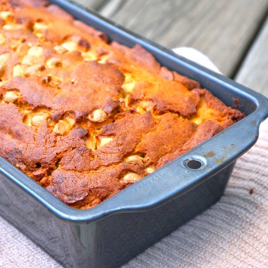 White Chocolate Banana Bread