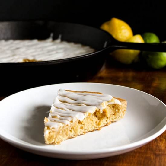 Lemon-Lime Skillet Blondies