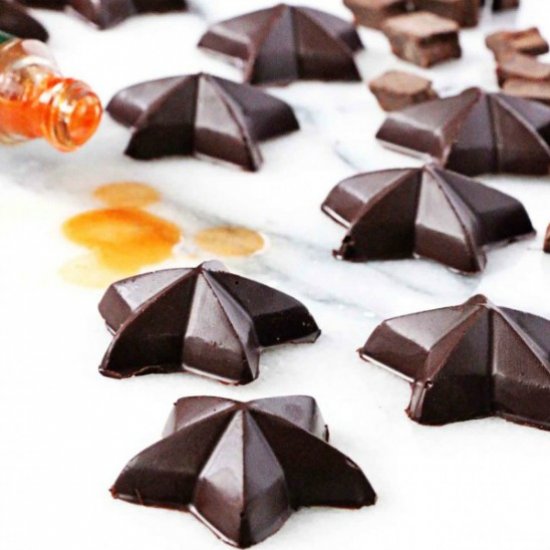 Dark Chocolate Stars