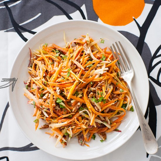 Rainbow Carrot Salad