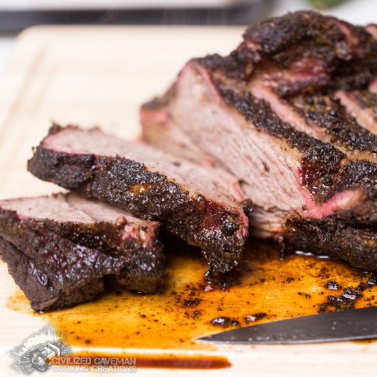 Smoked Brisket with Citrus Marinade