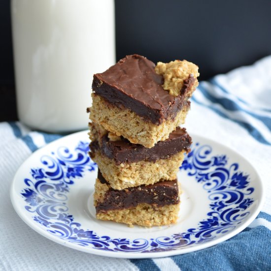 Oat Fudge Bars