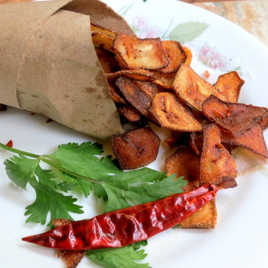 Homemade Plantain Chips