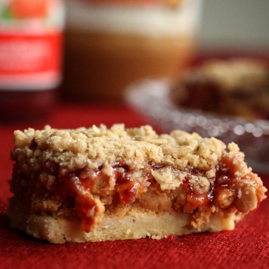 Peanut Butter and Jelly Bars