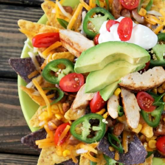 Mesquite Grilled Chicken Nachos