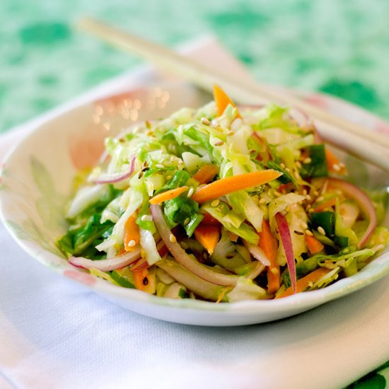 Asian Coleslaw (Dairy Free)