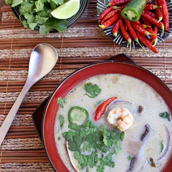 Low-carb Thai Coconut Soup