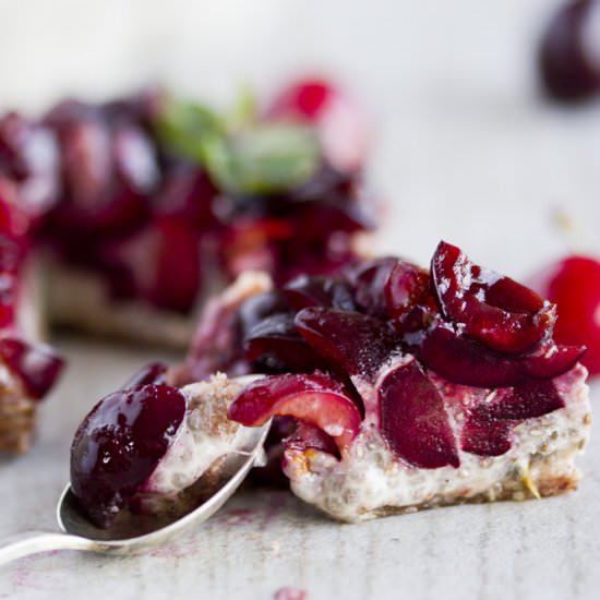 Cherry Chia Tarts