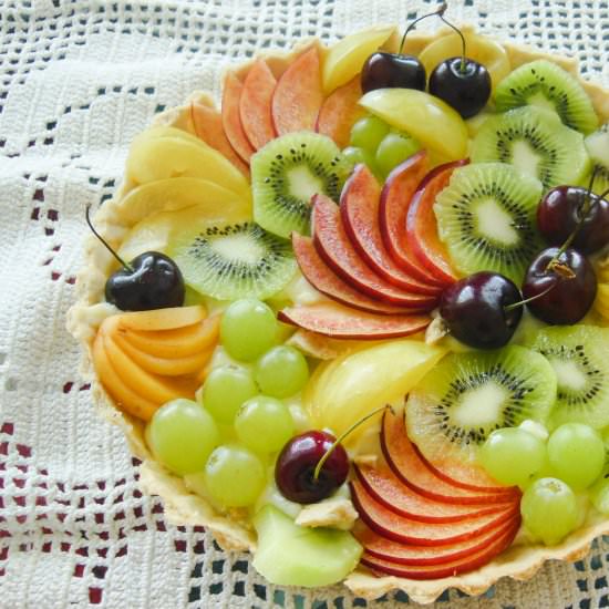 Summer Fruit Tart