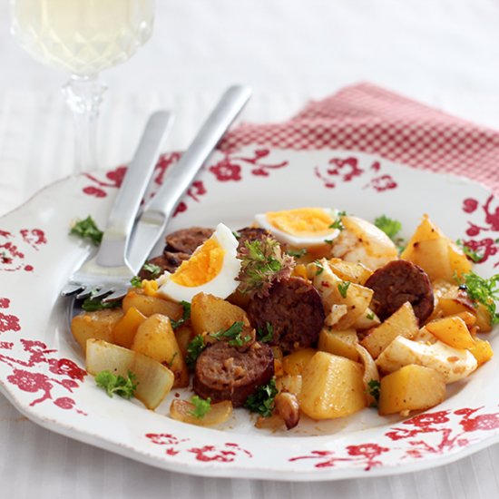 Italian Sausage Breakfast Hash