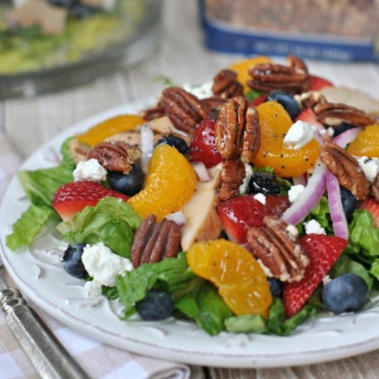 Strawberry Pecan Salad