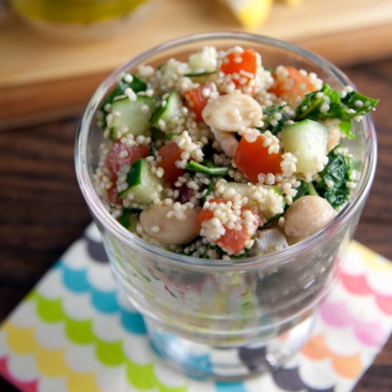 Kale and Quinoa Tabbouli Salad