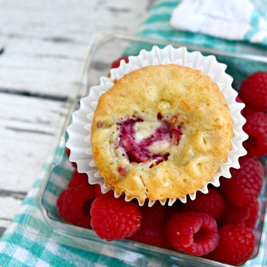 Perfect Orange Raspberry Muffins