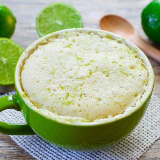 Lime Mug Cake