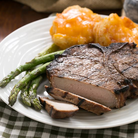 Soy, Honey and Lemon Pork Chops