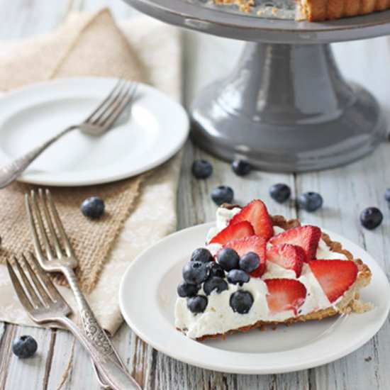 berry mascarpone tart