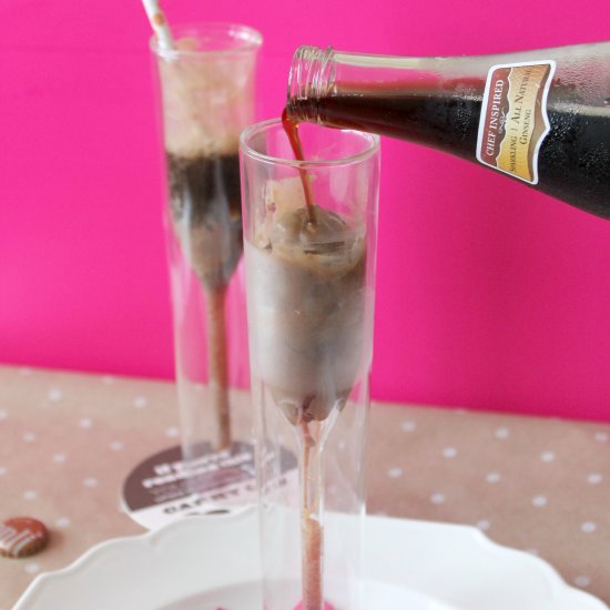 Chocolate Hazelnut Espresso Floats