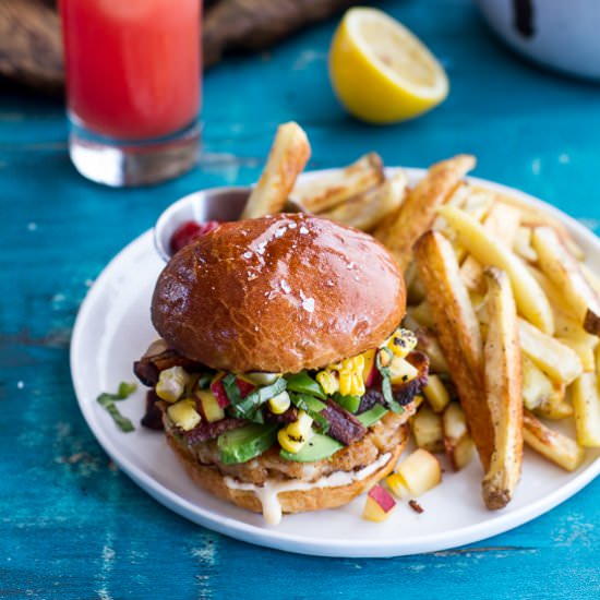 Lobster Burgers w/Browned Butter