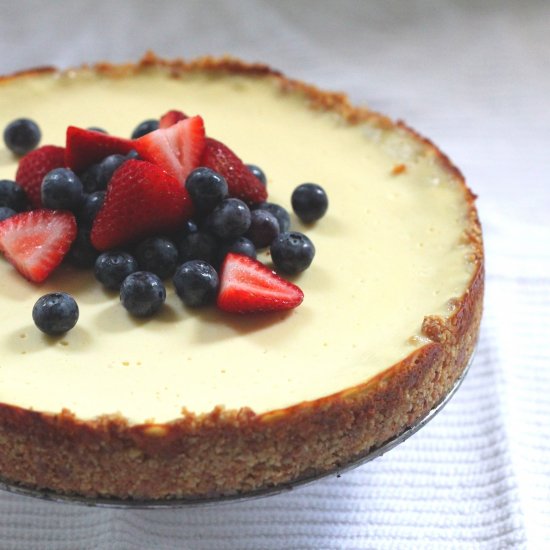 Greek Yogurt Almond-Crust Tart