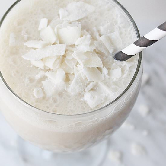 Almond Banana Coconut Smoothie