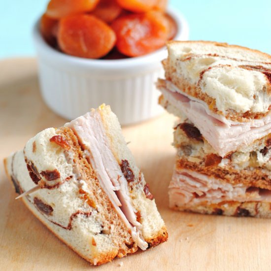 Apricot Turkey Sandwiches