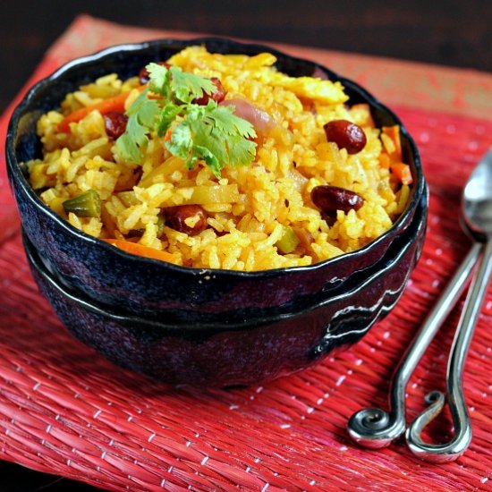 Indian Spicy Fried Rice