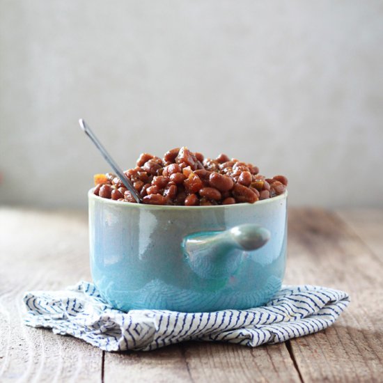 Slow Cooker Boston Baked Beans