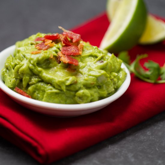 Roasted Jalapeno&Garlic Bacon Guac