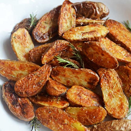 Crispy Sea Salt &Vinegar Potatoes