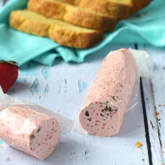 Strawberry Basil Butter