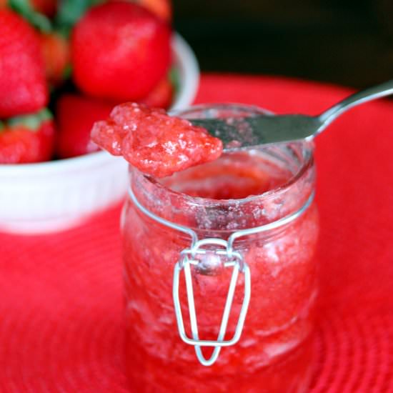 Low Sugar Freezer Strawberry Jam