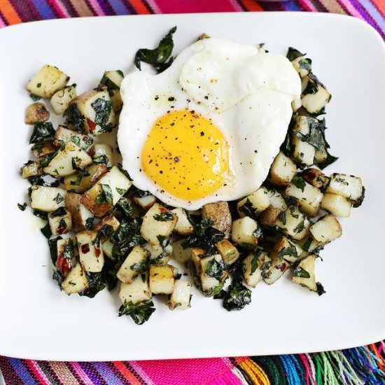 Kale & Potato Breakfast Hash