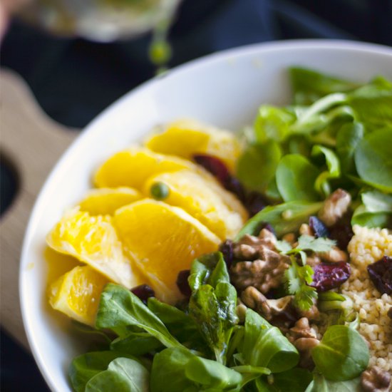 Millet + Orange Salad