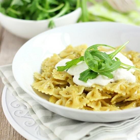 Pasta with Rocket Pesto