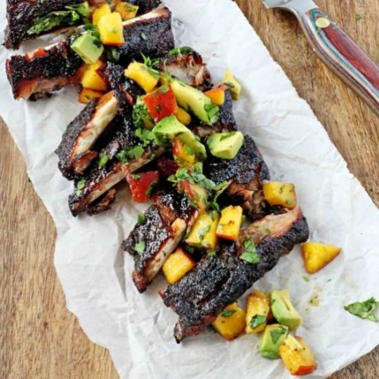 Cumin Glazed Ribs