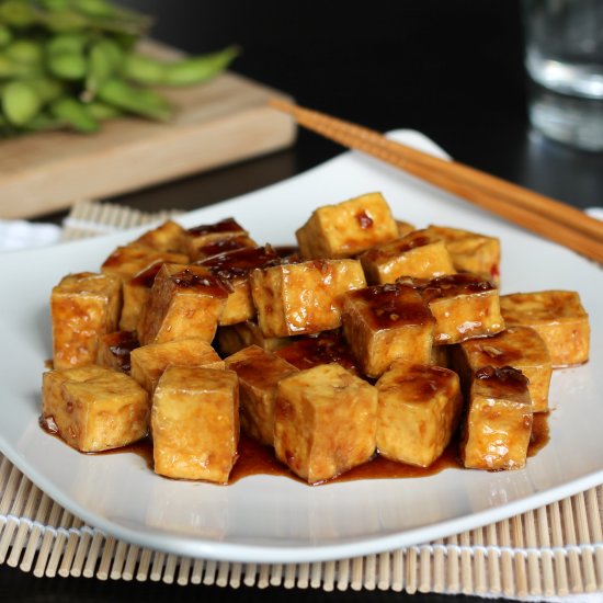 Sweet Soy Glazed Tofu