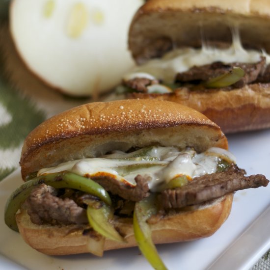 Philly Cheese Steak Sandwich