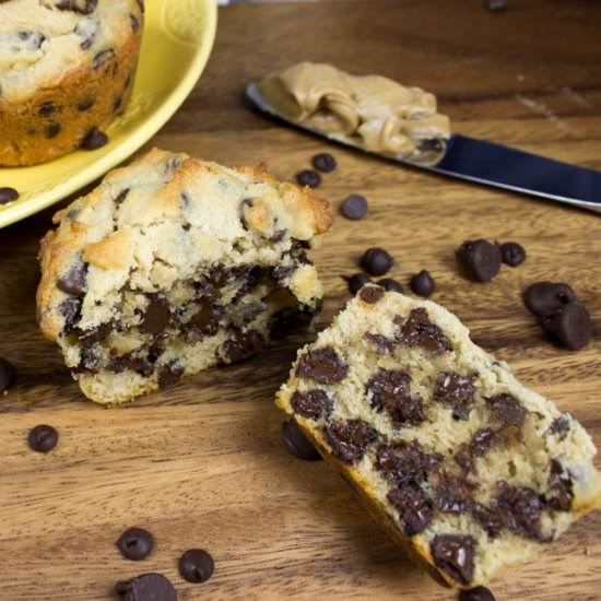 Peanut Butter Chocolate Muffins