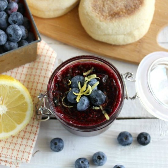 Lemon Blueberry Chia Jam